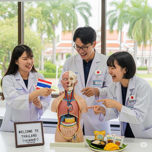 8月25日から始まるタイでの解剖実習について、徒手療法大学のブログ記事をご紹介します。提携大学の温かい歓迎、現地学生との交流、充実した設備など、期待と喜びにあふれた実習への想いを綴ります。