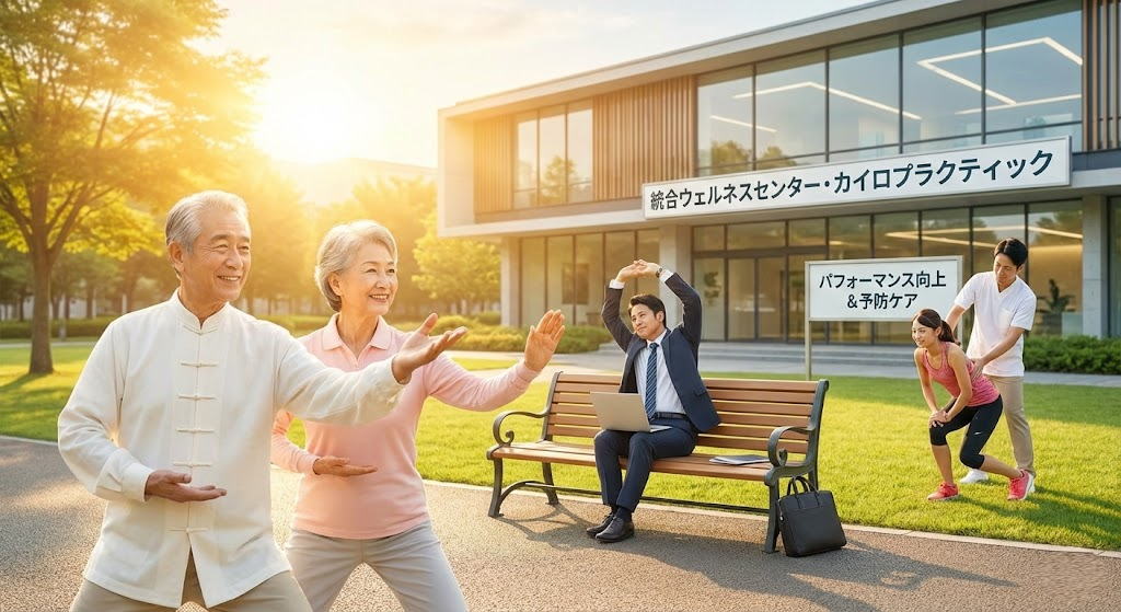 将来への展望： 人生100年時代における「健康寿命の延伸」や「予防医療」へのニーズは高まっています。確かな医学知識と技術を持つカイロプラクターにとっては、社会的価値を発揮できる大きなチャンス（追い風）の時です。