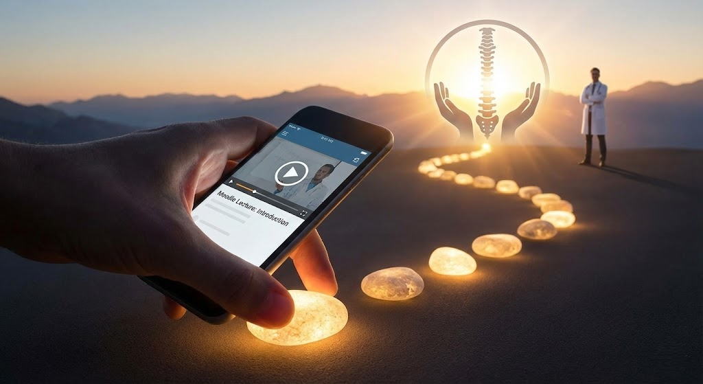 将来の臨床家を目指す徒手療法大学の学生へ。学長がアーノルド・シュワルツェネッガーの人生から紐解く、カイロプラクターが学ぶべき本質的な「行動の原則」とは？学習習慣の定着から、臨床におけるマインドセットまで、成功への道筋を示します。