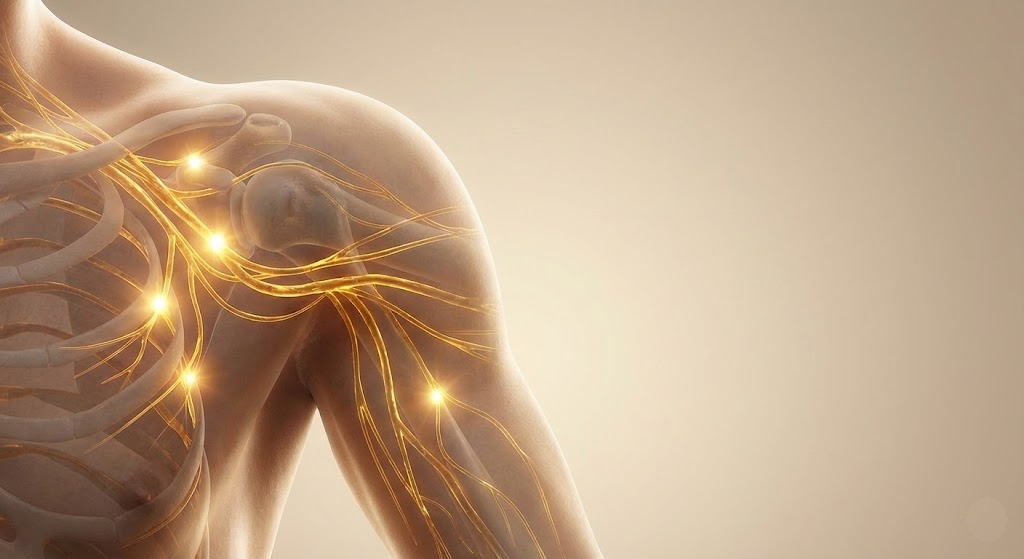 徒手療法大学神戸校の講義風景を紹介 。テーマは腋窩・筋皮・橈骨・正中・尺骨神経の絞扼と解放です 。徳山先生の指導のもと、生徒たちが熱心に取り組んだ「神経マニピュレーション」実技講習の様子を、分かりやすい解説とともにお届けします