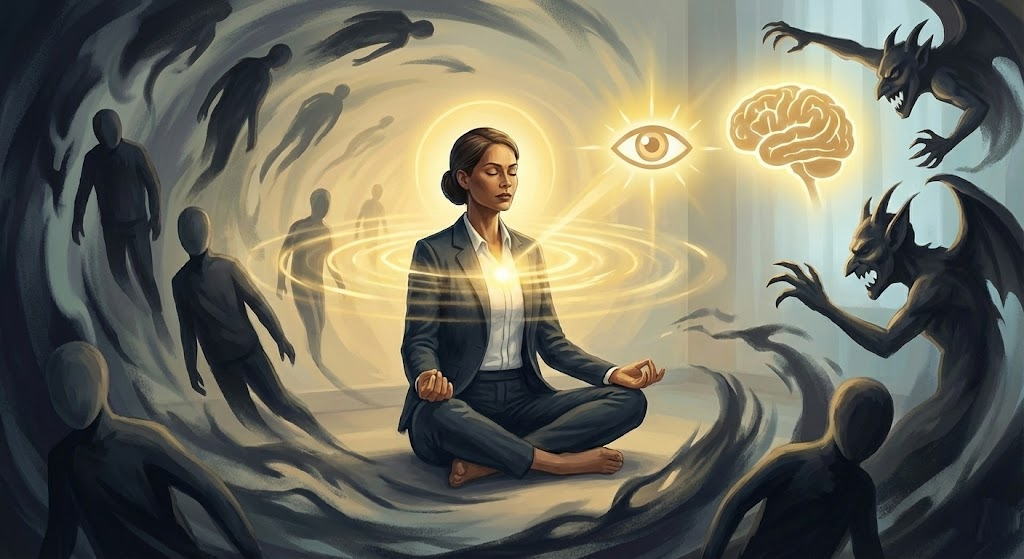 徒手療法大学学長・榊原直樹が説く、一流の治療家が持つべきマインドセット。臨床現場での「不安」や「恐怖」を飼いならし、悪魔（ネガティブ思考）に支配されないための具体的な思考法と習慣について詳しく解説します。